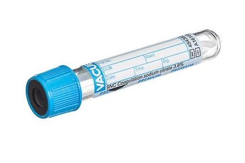 VACUETTE® Zkumavka 3 ml 9NC Koagulace Na-citrát 3,8%, Premium