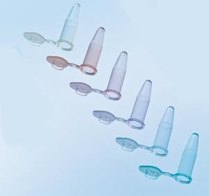 PCR-TUBE, RED, 0,5 ML ATTACHED FLAT C