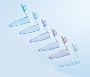 PCR-CUP, BLUE,  0,2 ML FLAT CAP