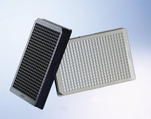 µCLEAR-PLATE, BLACK, 384WELL 127,8/86/15 M