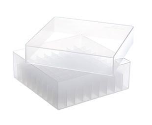 box, PP, for 9x9 cryo vials / micro tube