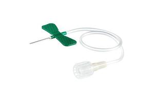 VACUETTE® Křídlová kanyla zelená, 21G, hadička 19 cm