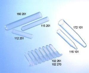 TUBE, 5 ML, PP, 12/75 MM, ROUND BOTTOM,